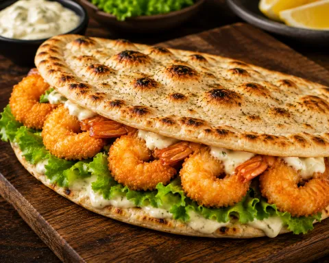 Panozzo de Gambas al Pané